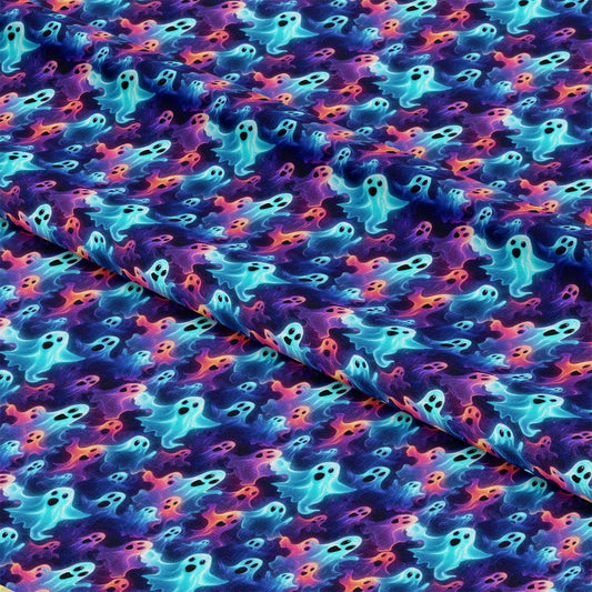 Scary Halloween Pattern 10 Quilting Cotton Fabric