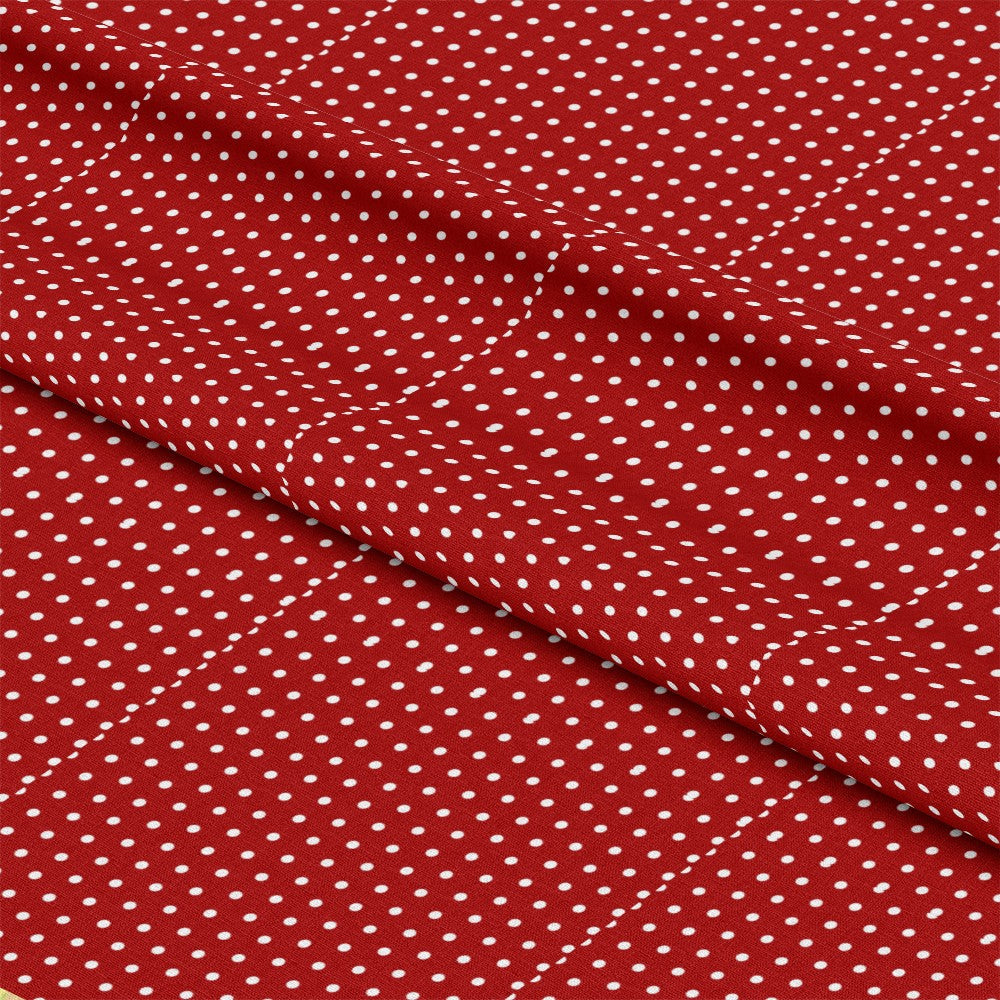 50s Black and Red Diner Pattern 3 Quilting Cotton Fabric
