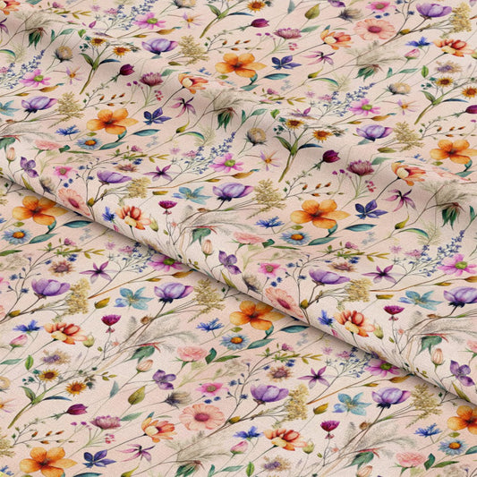 Whispering Wildflowers Pattern 8 Quilting Cotton Fabric