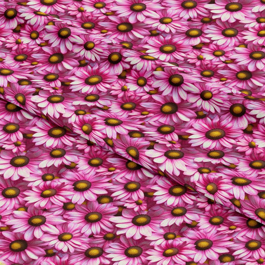 Realistic Flowers Pattern 41 Quilting Cotton Fabric