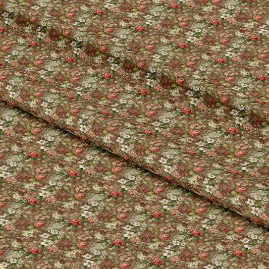 English Garden Pattern 3 Quilting Cotton Fabric