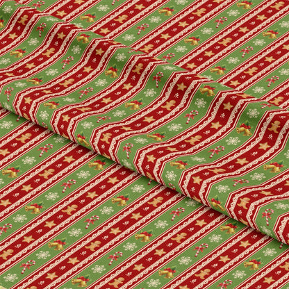 Christmas Love Pattern 7 Quilting Cotton Fabric