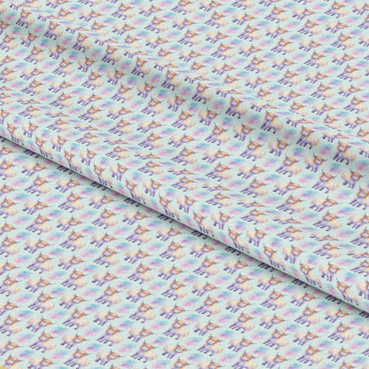Funky Highland Cows Pattern 6 Quilting Cotton Fabric