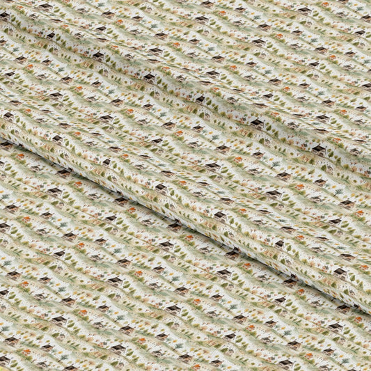 Shabby Rustique Pattern 8 Quilting Cotton Fabric