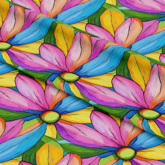 Petal Prism Pattern 6 Quilting Cotton Fabric