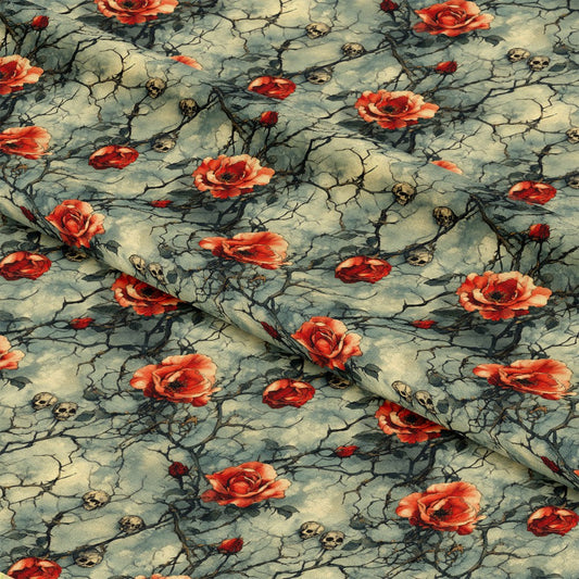 Bramble and Bone Pattern 1 Quilting Cotton Fabric