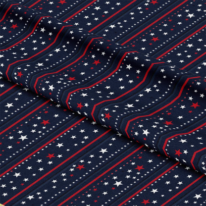 Independence Day Pattern 12 Quilting Cotton Fabric