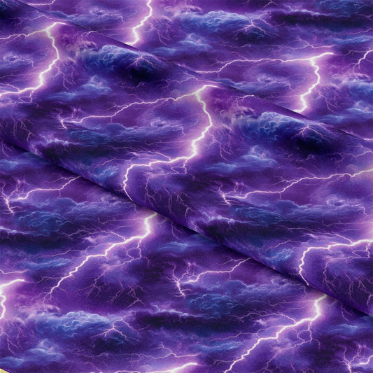 Thunderbolt Lightning Pattern 22 Quilting Cotton Fabric