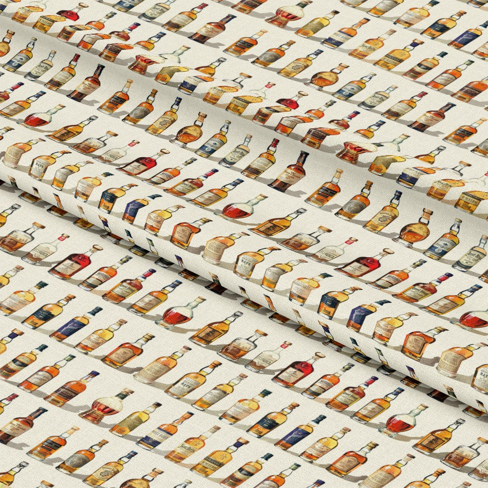 Scottish Whiskey Pattern 8 Quilting Cotton Fabric