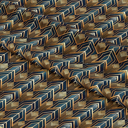 Art Deco Pattern 56 Quilting Cotton Fabric