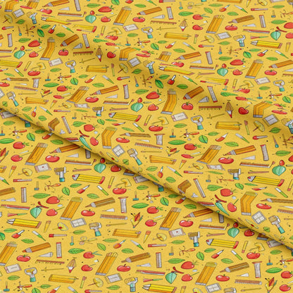 Back to School Pattern 27 Quilting Cotton Fabric