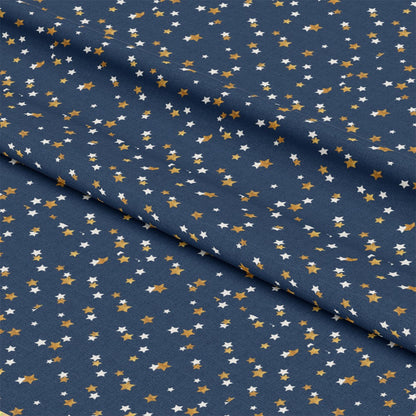Navy and Gold Celebration Pattern 6 Quilting Cotton Fabric