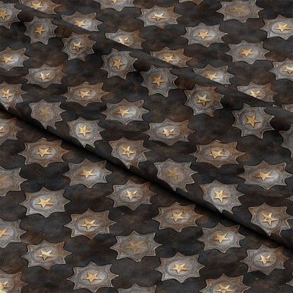 The Western Life Pattern 39 Quilting Cotton Fabric