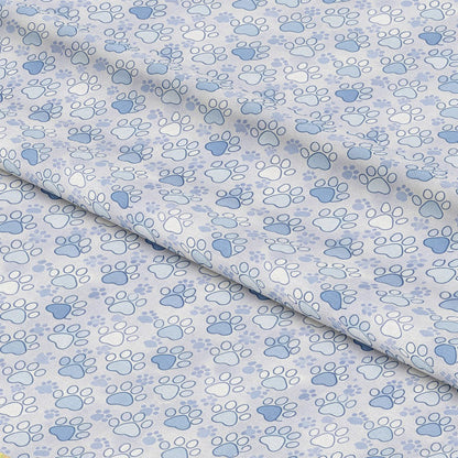 Dog Paws Pattern 2 Quilting Cotton Fabric
