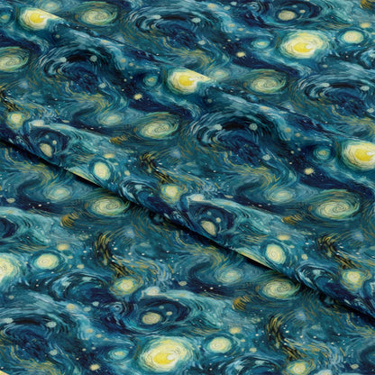 Starry Night Pattern 16 Quilting Cotton Fabric