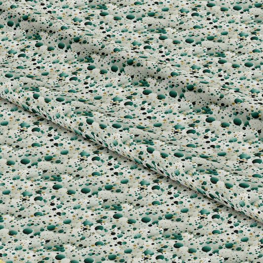 Green Confetti Pattern 1 Quilting Cotton Fabric