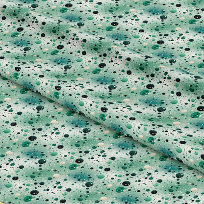 Green Confetti Pattern 5 Quilting Cotton Fabric