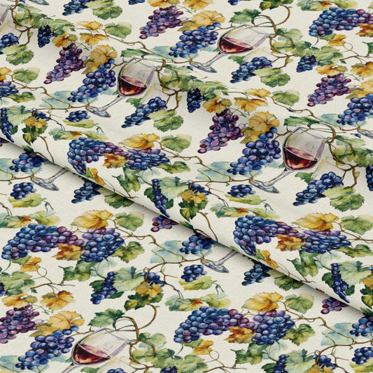 The Vineyard Pattern 19 Quilting Cotton Fabric