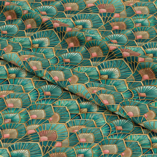 Art Deco Pattern 28 Quilting Cotton Fabric