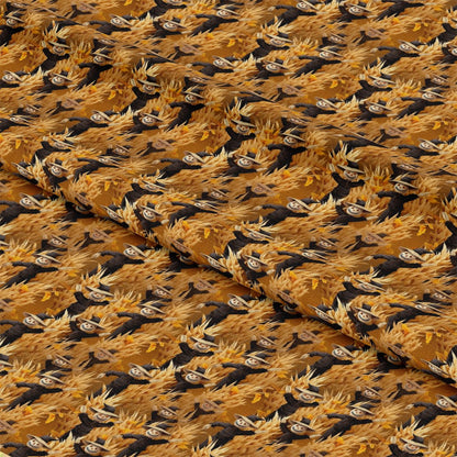 Scary Halloween Pattern 6 Quilting Cotton Fabric