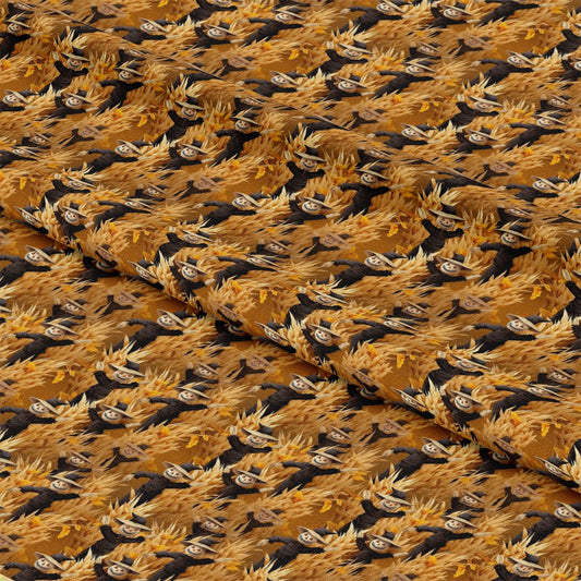 Scary Halloween Pattern 6 Quilting Cotton Fabric