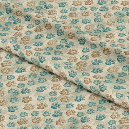 Dog Paws Pattern 16 Quilting Cotton Fabric