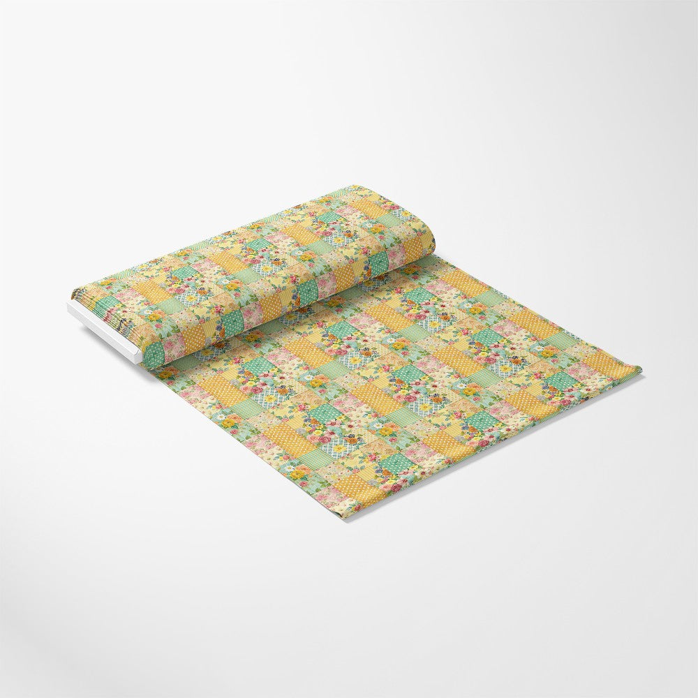 Spring Patchwork Pattern 29 Quilting Cotton Fabric