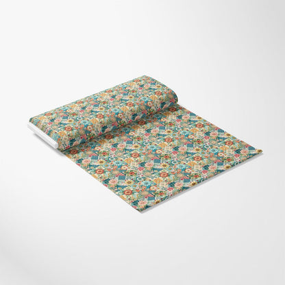 Spring Patchwork Pattern 17 Quilting Cotton Fabric