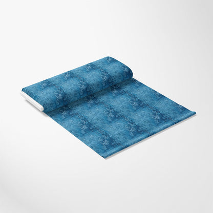 Vintage Farmhouse Blue Pattern 3 Quilting Cotton Fabric