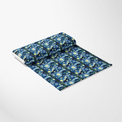Starry Night Pattern 8 Quilting Cotton Fabric