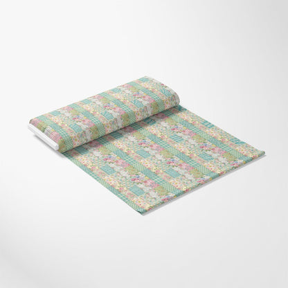 Spring Patchwork Pattern 12 Quilting Cotton Fabric