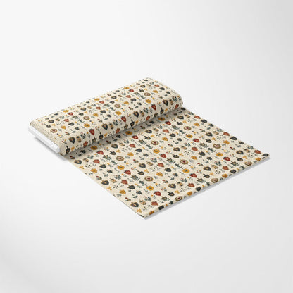 Rustic German Banners and Shields Pattern 8 Quilting Cotton Fabric