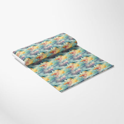 Colorful Clouds Pattern 3 Quilting Cotton Fabric