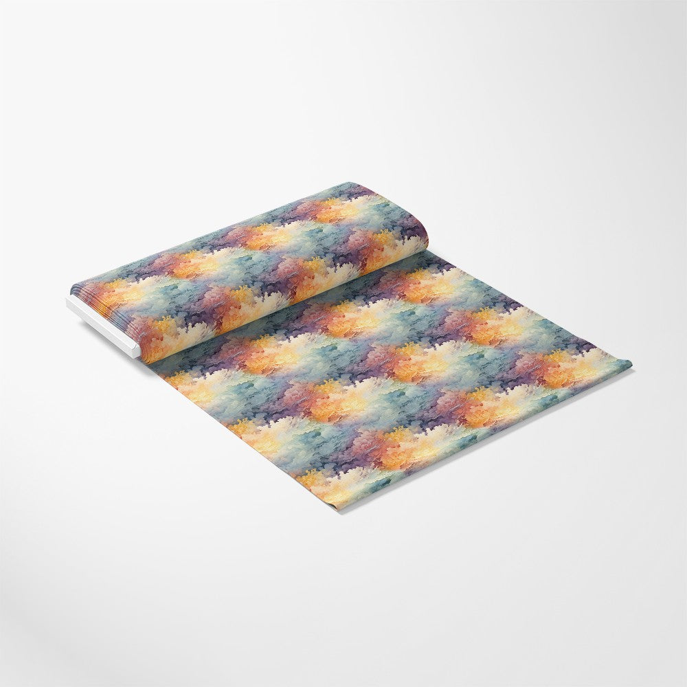 Colorful Clouds Pattern 12 Quilting Cotton Fabric