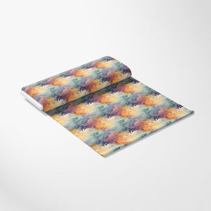 Colorful Clouds Pattern 12 Quilting Cotton Fabric
