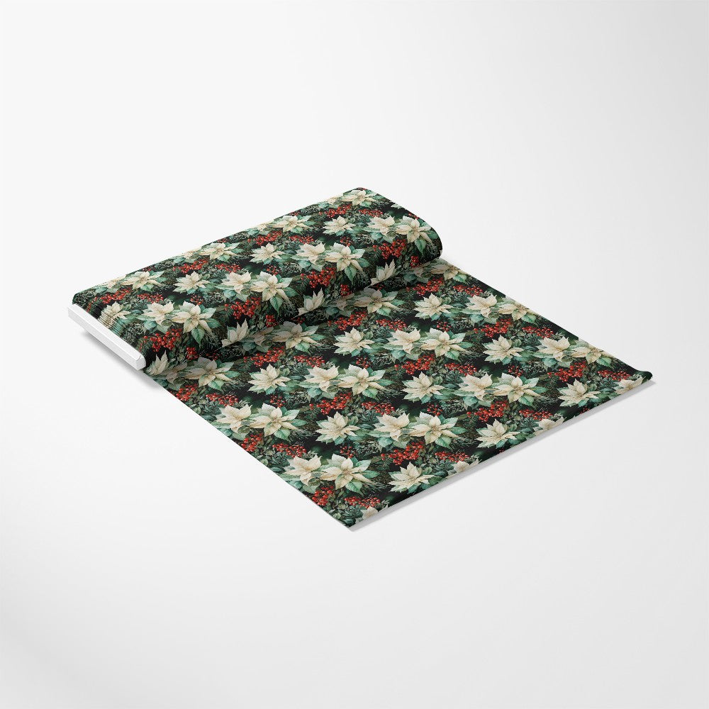 Christmas Florals Pattern 6 Quilting Cotton Fabric