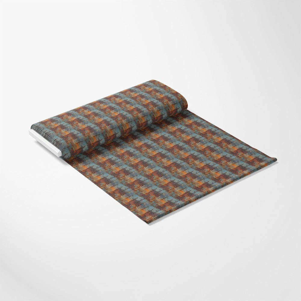 Rusted Iron Metal Textures Pattern 5 Quilting Cotton Fabric
