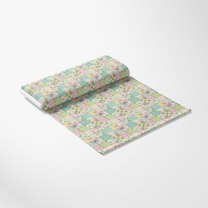Spring Patchwork Pattern 13 Quilting Cotton Fabric