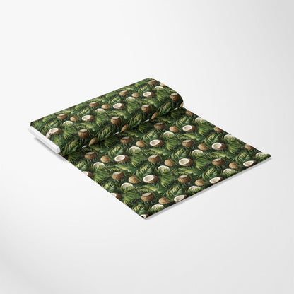 Coconut Jungle Leaves Pattern 16 Quilting Cotton Fabric