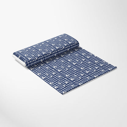 Blue Sailboat Pattern 1 Quilting Cotton Fabric