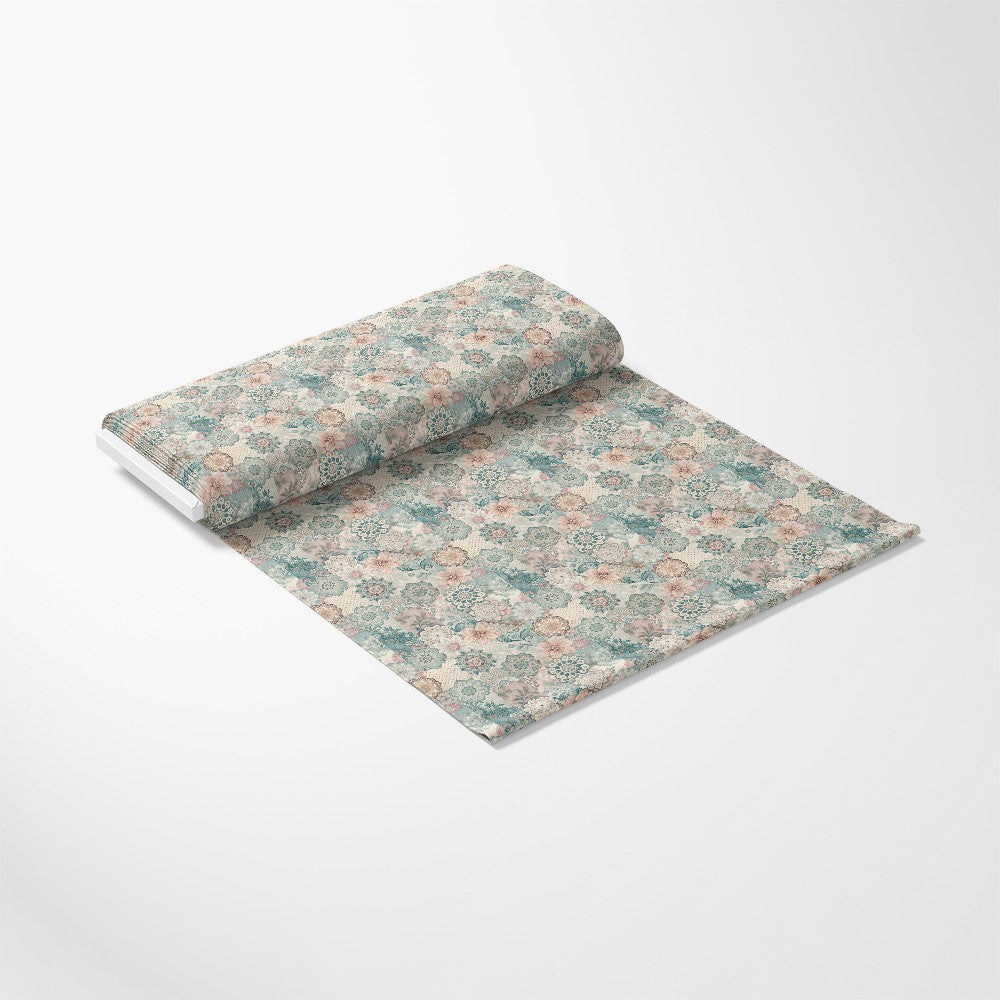 Spring Patchwork Pattern 25 Quilting Cotton Fabric