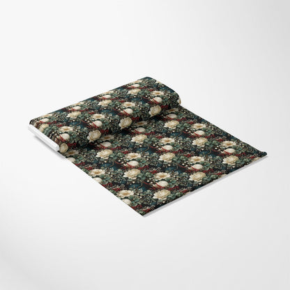 Christmas Florals Pattern 4 Quilting Cotton Fabric