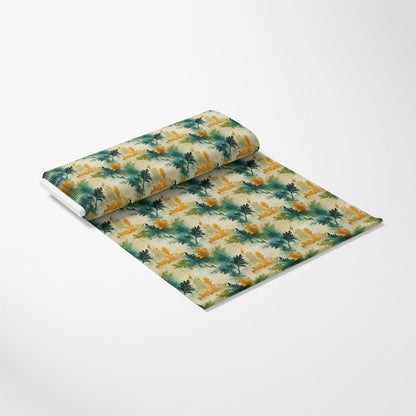 Tropical Autumn Pattern 2 Quilting Cotton Fabric