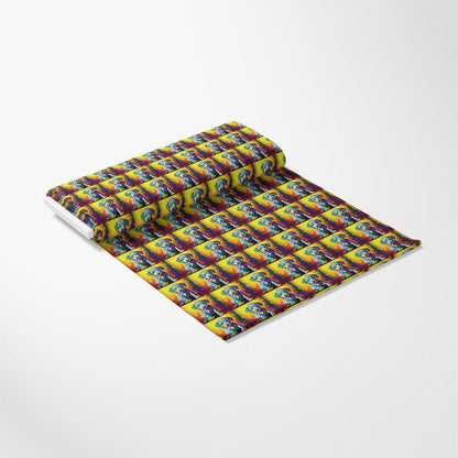 Colorful Animals and Plants Pattern 2 Quilting Cotton Fabric