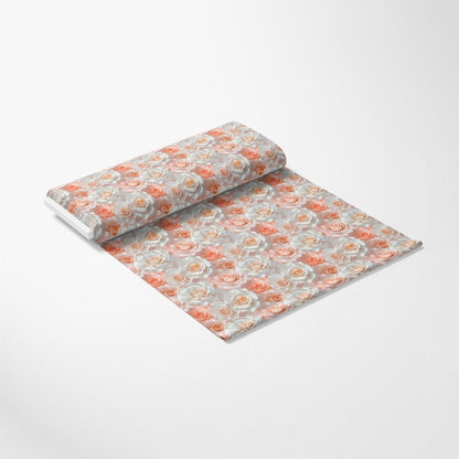 Realistic Flowers Pattern 36 Quilting Cotton Fabric
