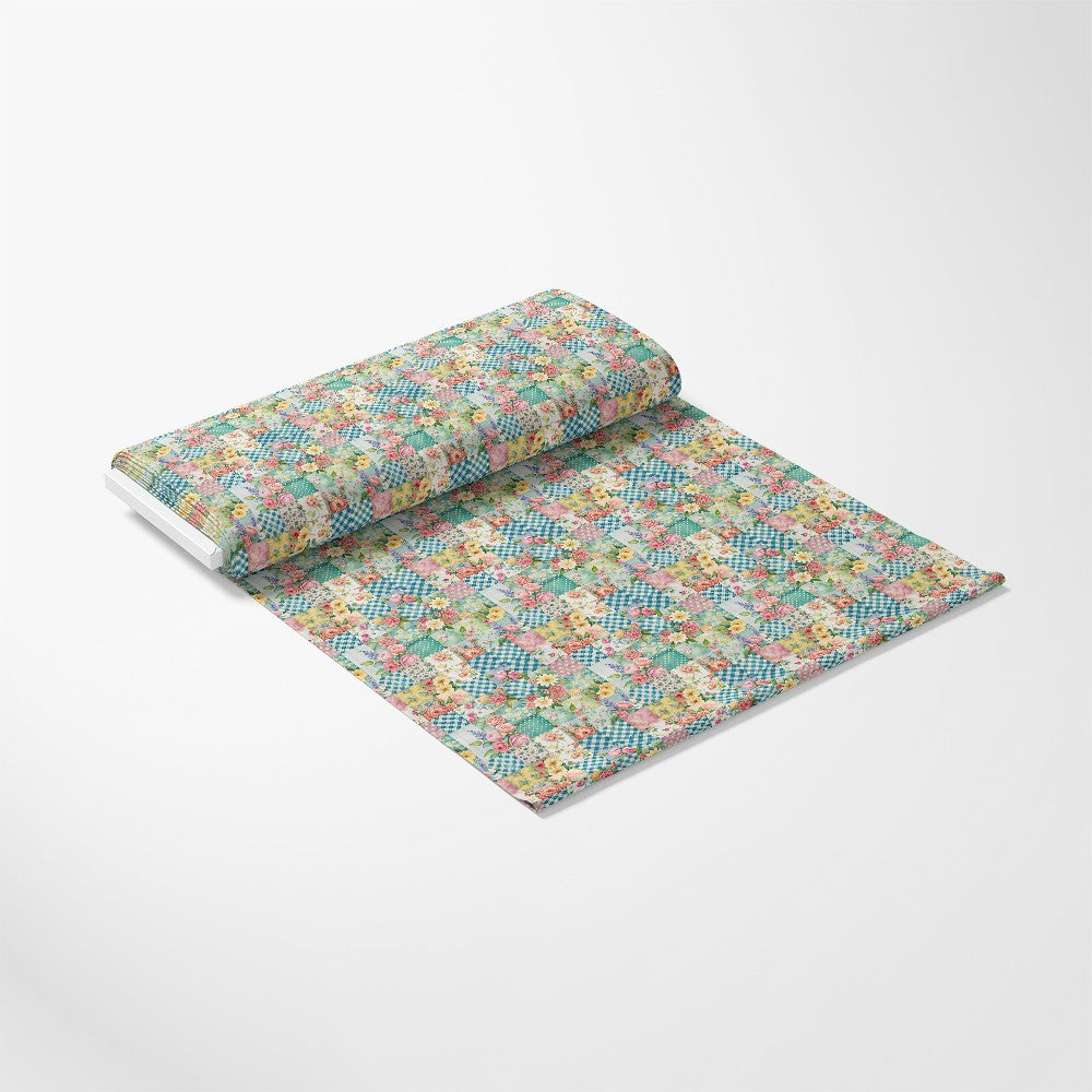 Spring Patchwork Pattern 27 Quilting Cotton Fabric