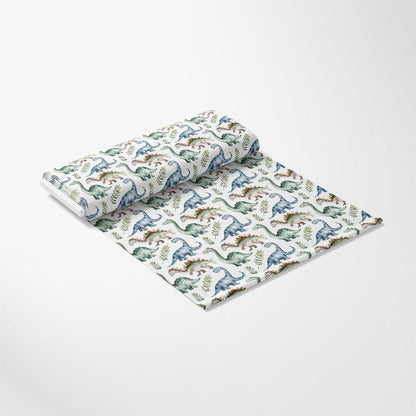 Watercolor Dinosaurs Pattern 12 Quilting Cotton Fabric