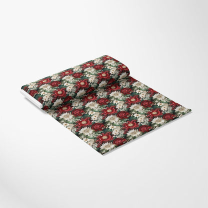 Christmas Florals Pattern 13 Quilting Cotton Fabric