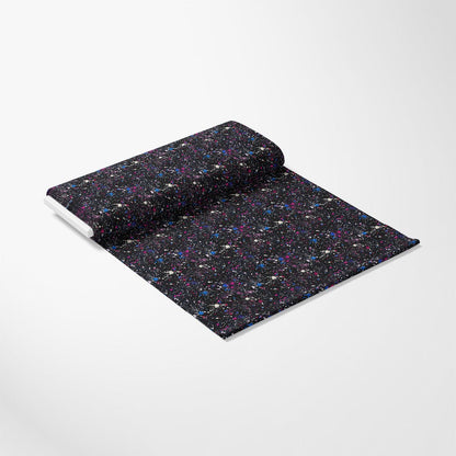 Glitter Paint Splatter Pattern 15 Quilting Cotton Fabric