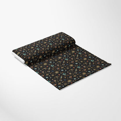 Planets and Stars Pattern 3 Quilting Cotton Fabric
